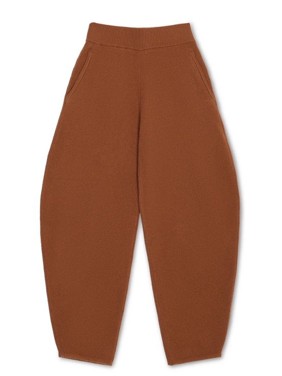 Noname Pants - NONAME Birdie Bubble Pants in Nutty